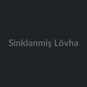 Sinklənmiş Lövhə