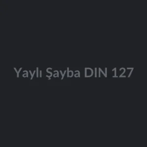 Yaylı Şayba DIN 127