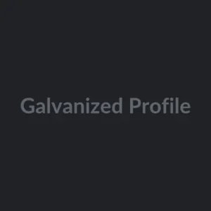 Galvanized Profile