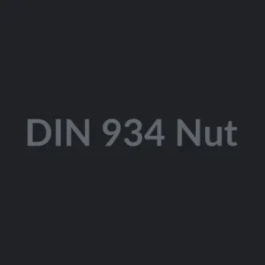 DIN 934 Nut